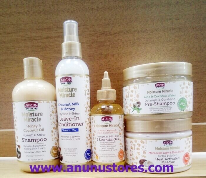 African Pride Moisture Miracle Hair Products